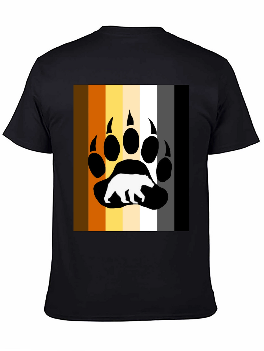 Bear Pride T-Shirt - Claw Print Gay Interest Tee