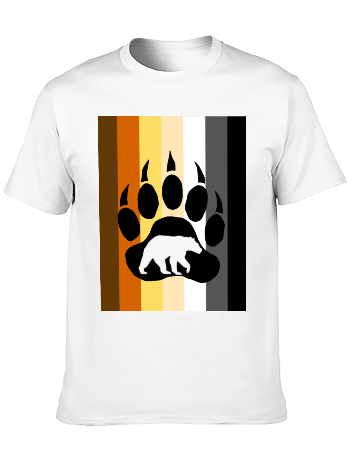 Bear Pride T-Shirt - Claw Print Gay Interest Tee