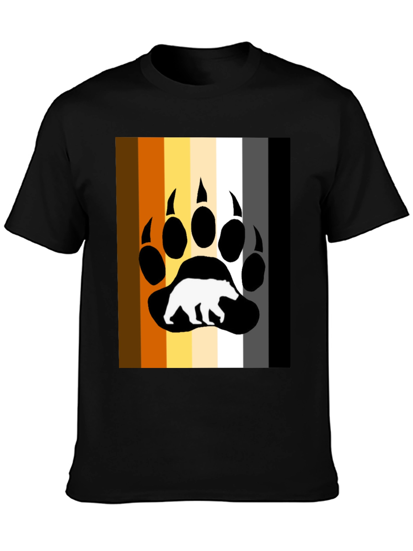 Bear Pride T-Shirt - Claw Print Gay Interest Tee
