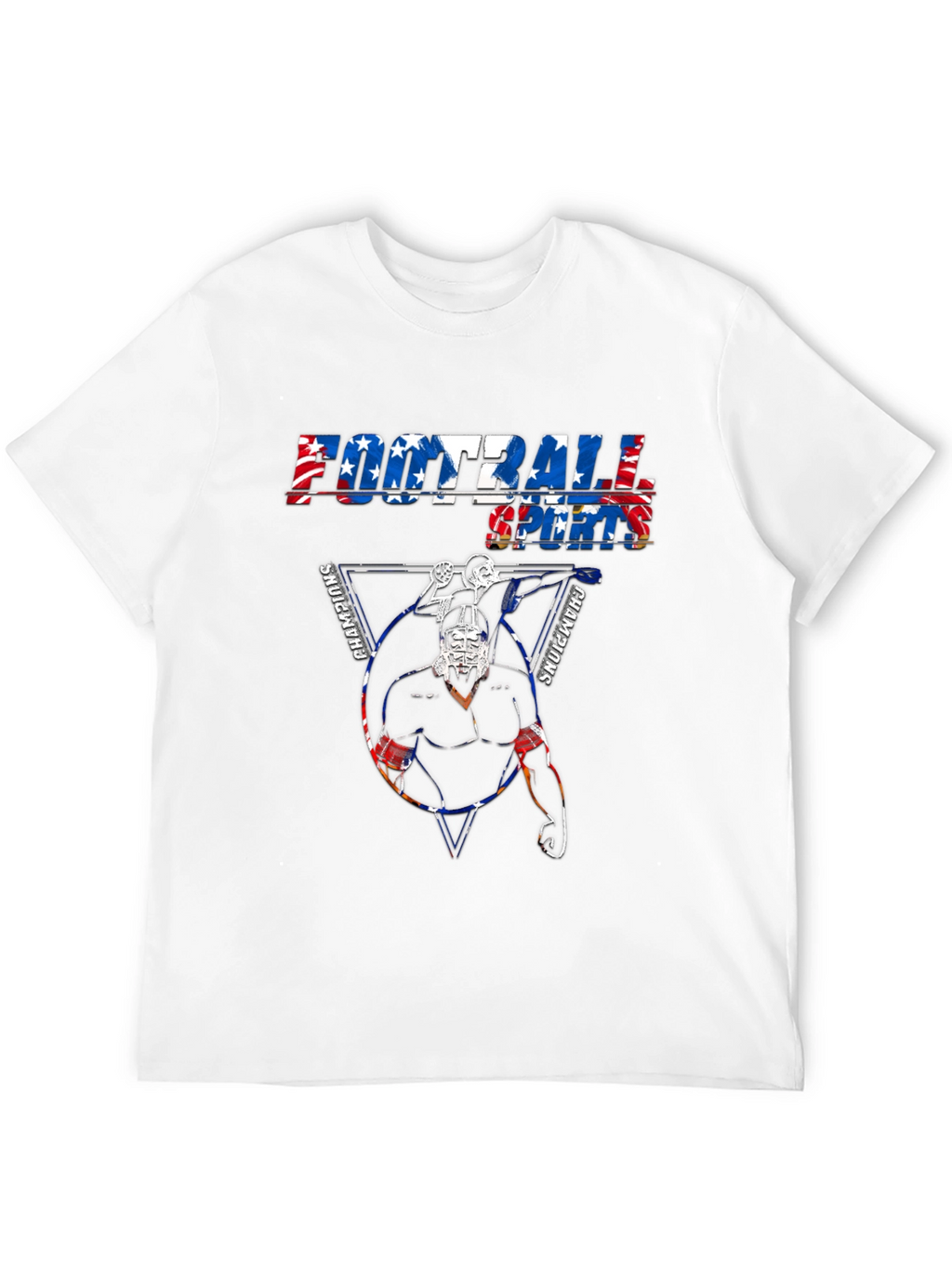 Football Sports Champions Graphic T-Shirt