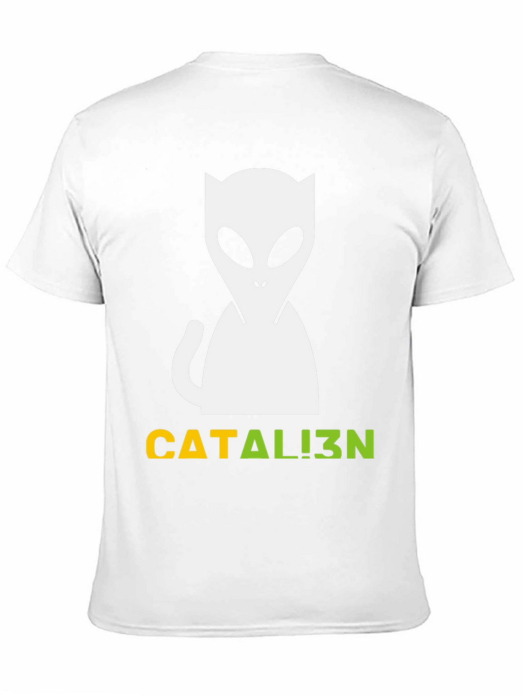 Catalien T-Shirt: Cat Meets Alien Graphic Tee