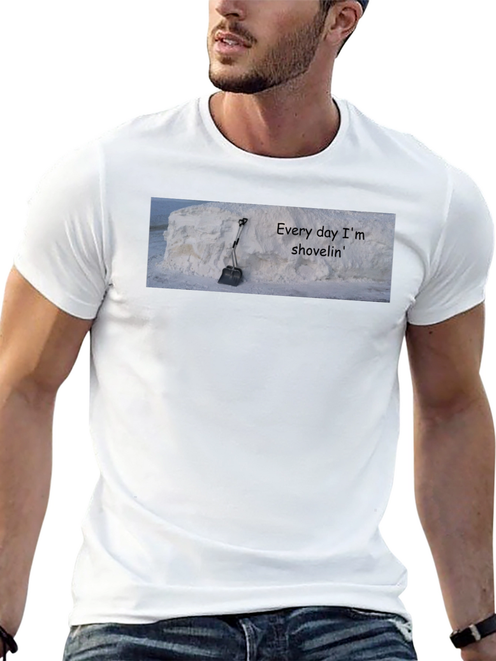 Every Day Im Shovelin Tee