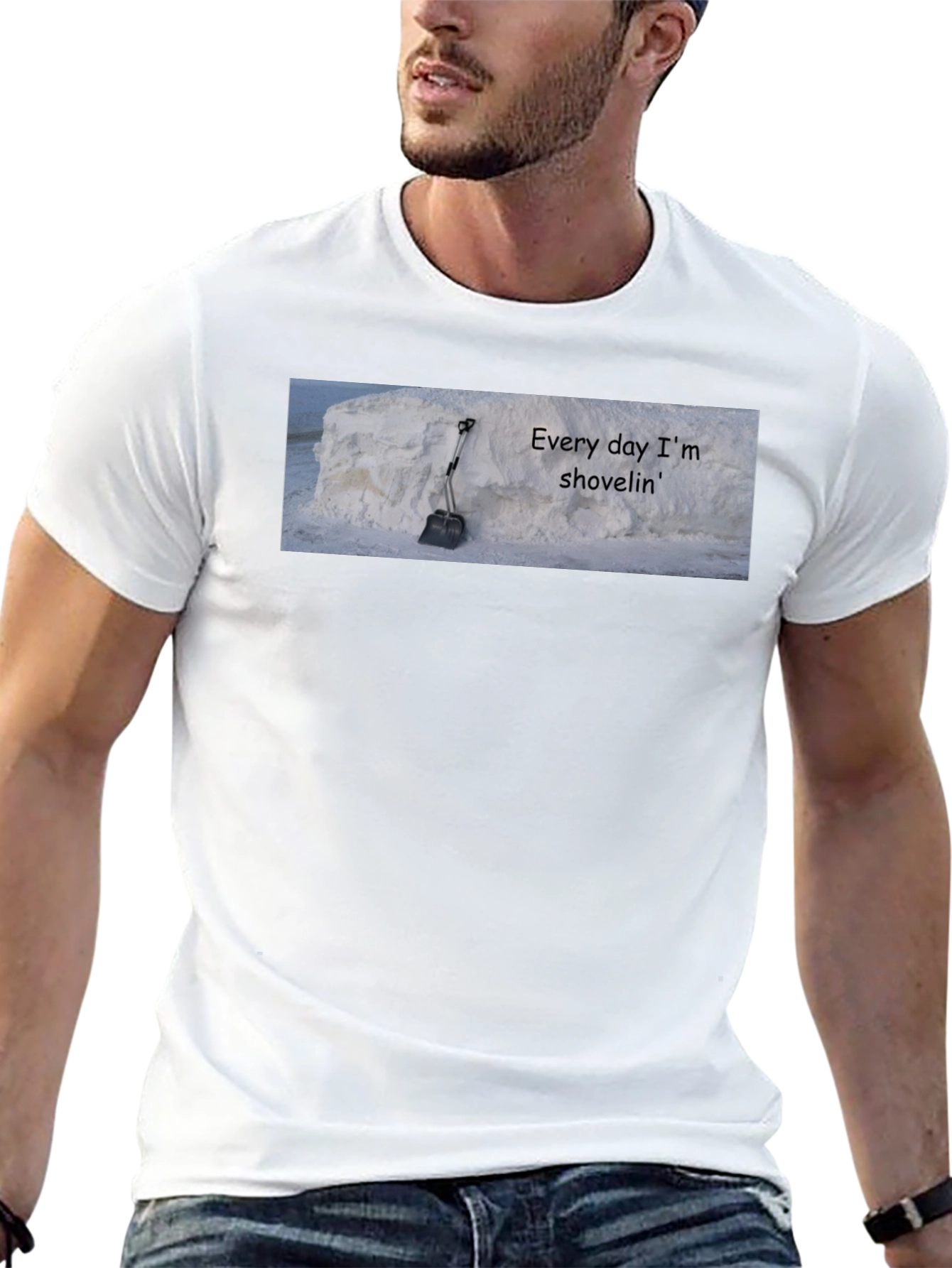 Every Day Im Shovelin Tee