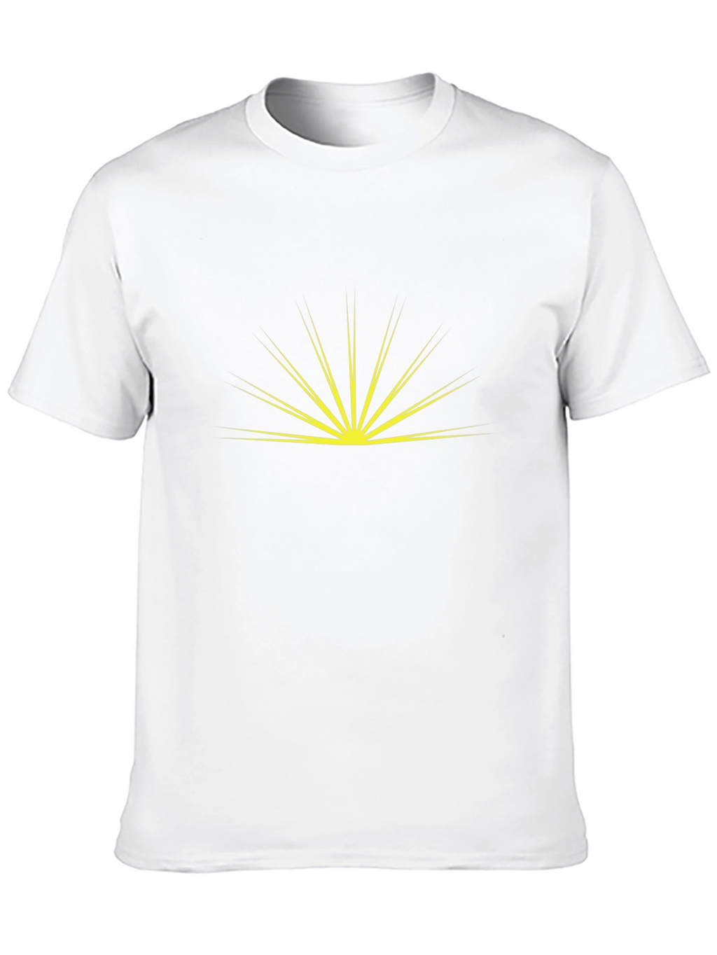 Sunrise Graphic Tee - Black Cotton Blend