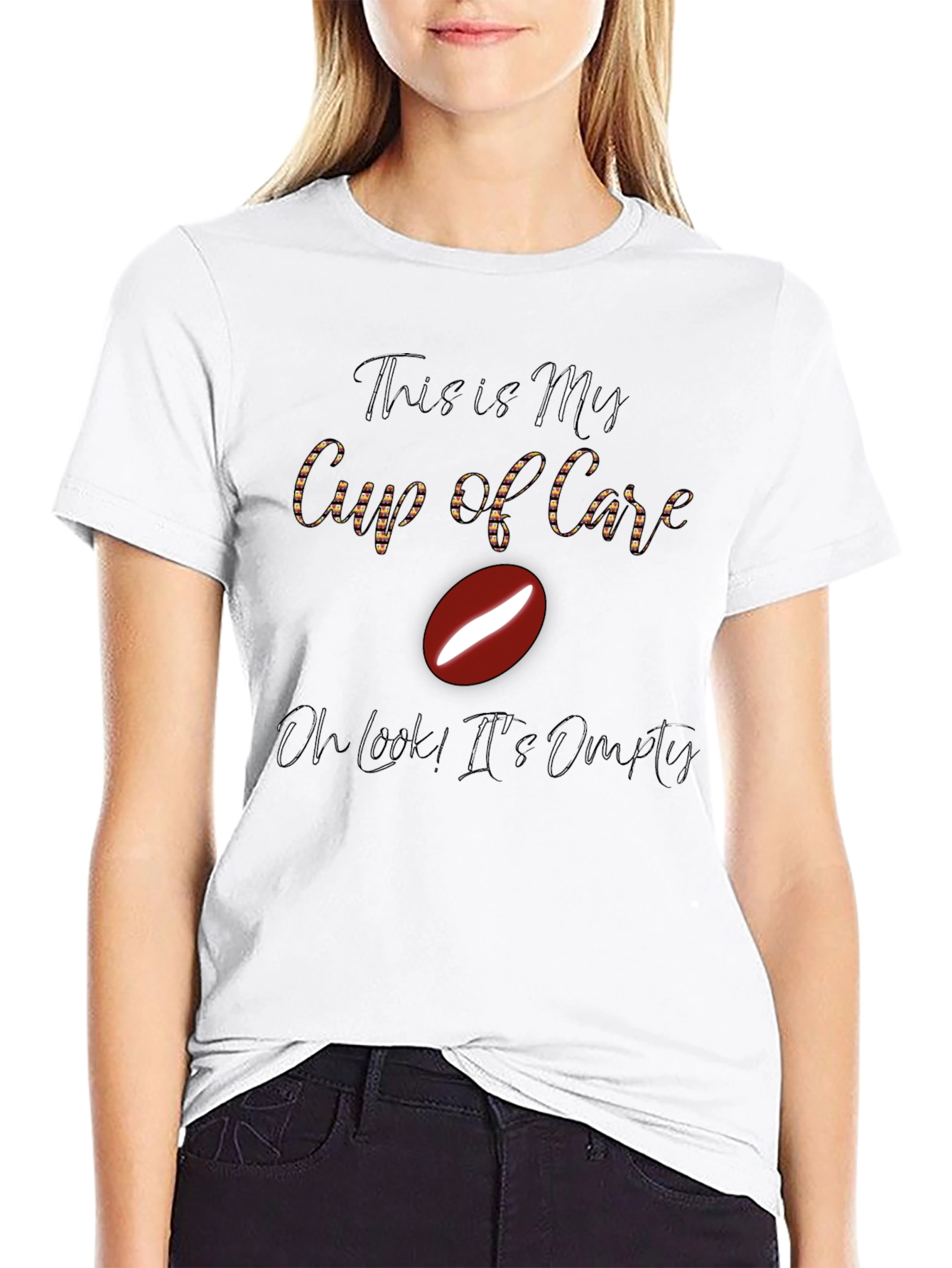 Funny Coffee Lover T-Shirt - My Cup of Care