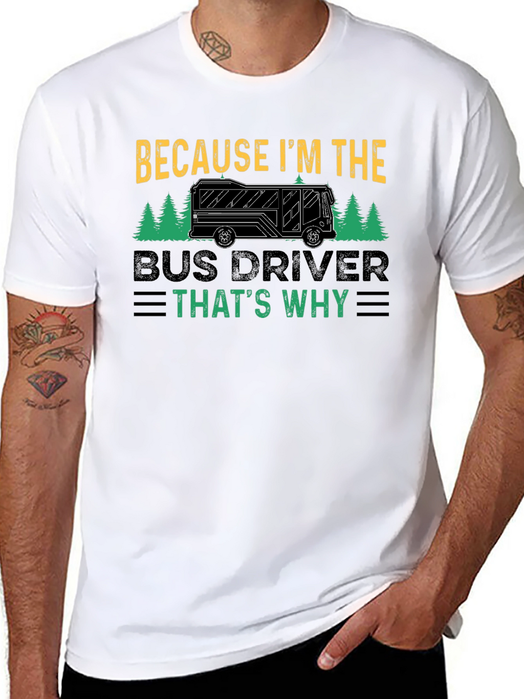 Bus Driver Graphic Tee