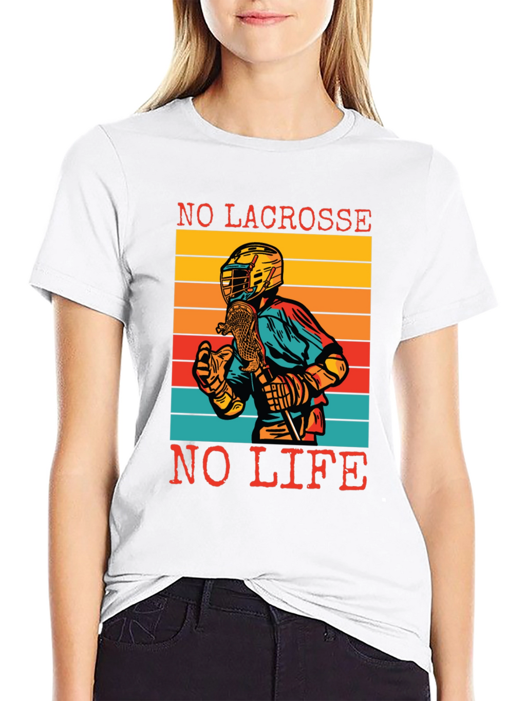 No Lacrosse No Life T-Shirt