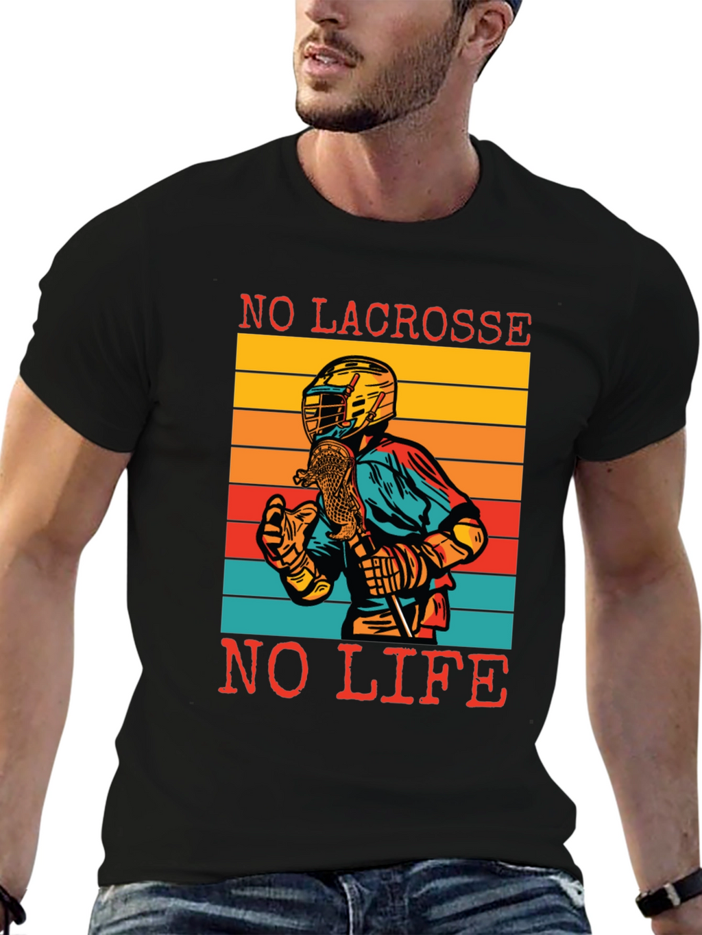 No Lacrosse No Life T-Shirt