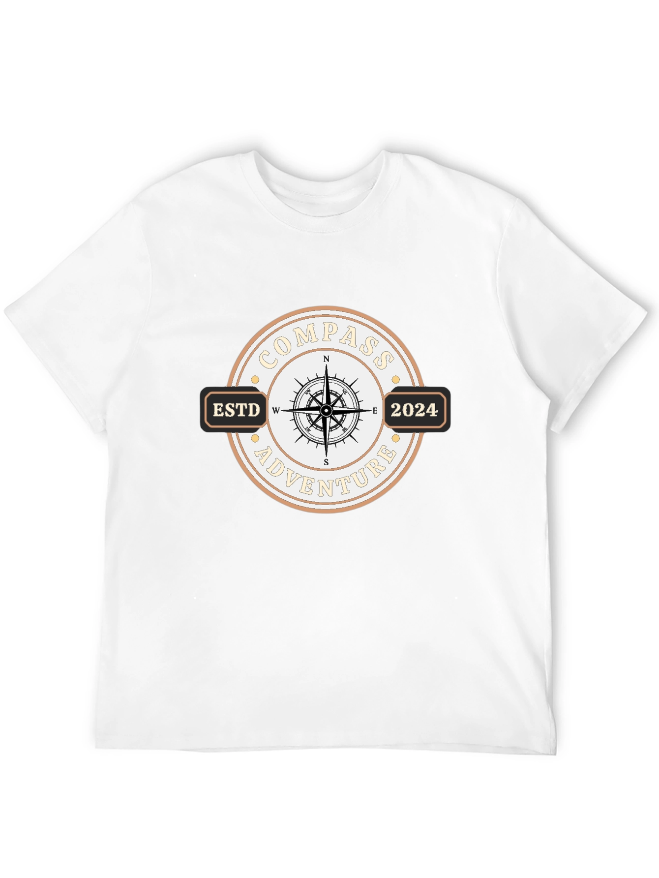 Compass Adventure Est. 2024 Graphic T-Shirt