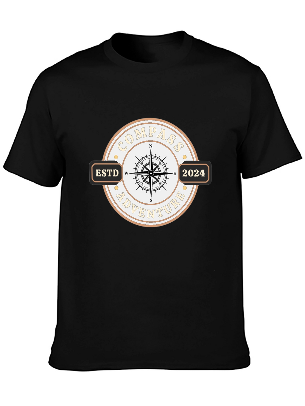 Compass Adventure Est. 2024 Graphic T-Shirt