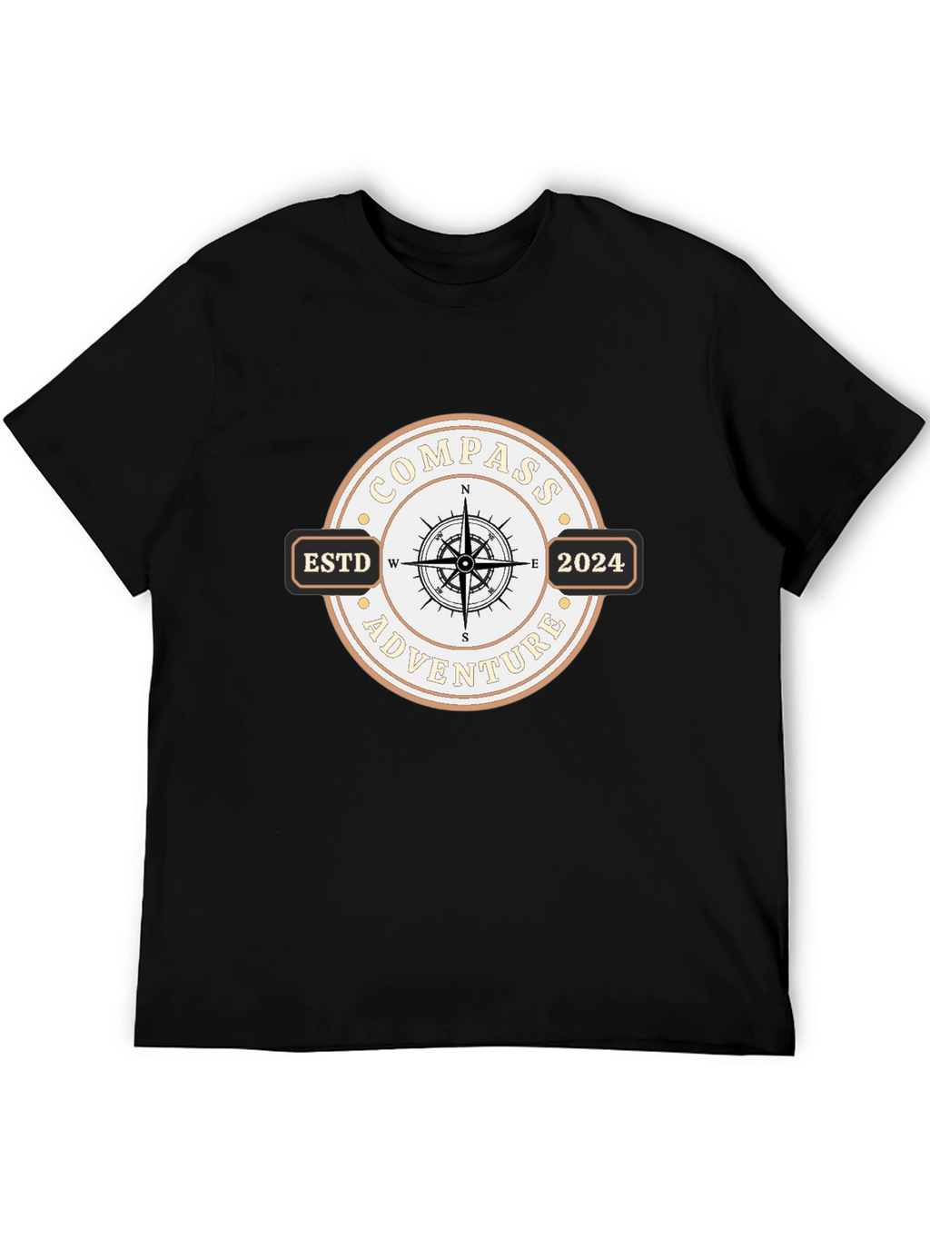 Compass Adventure Est. 2024 Graphic T-Shirt