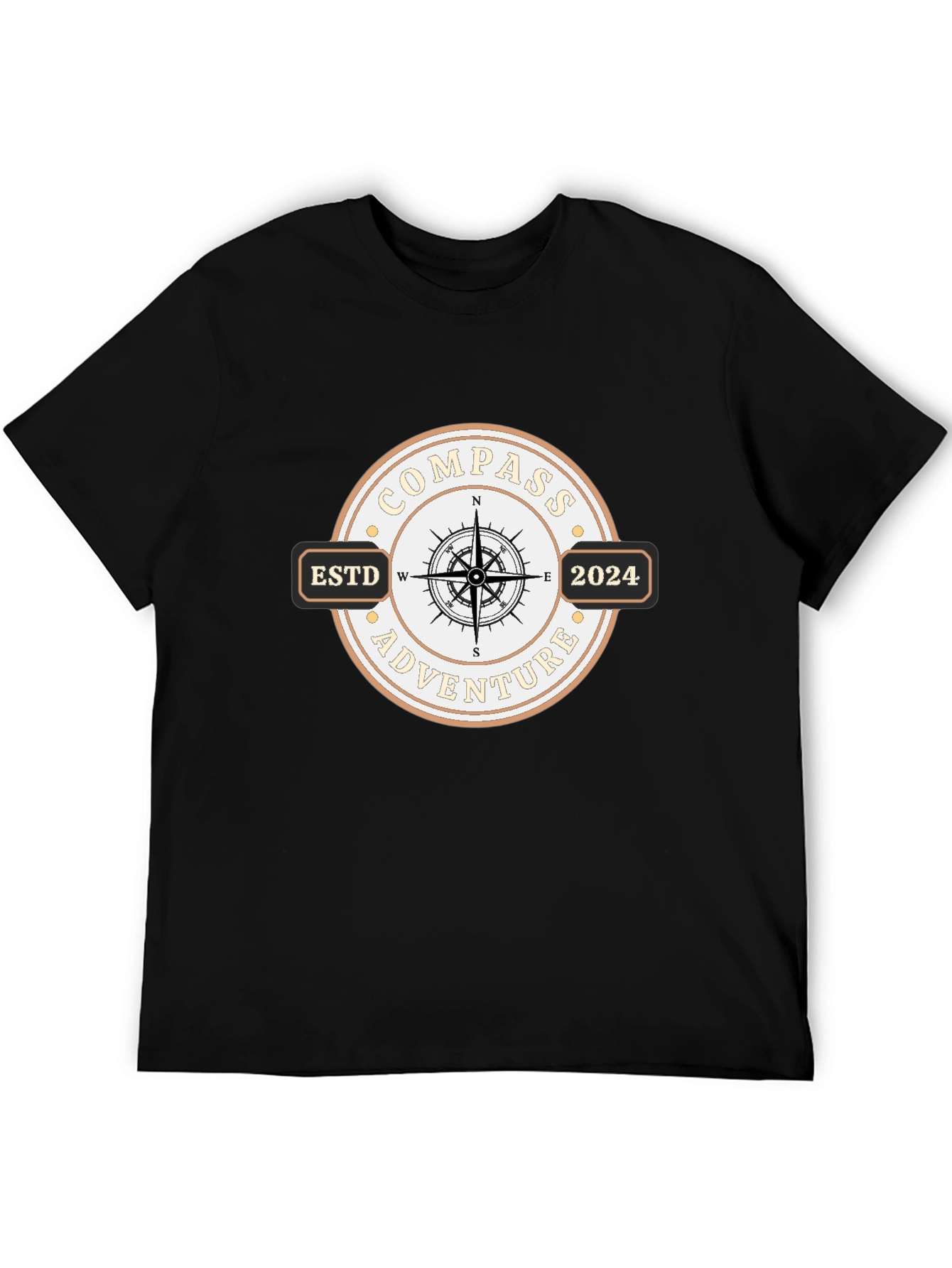 Compass Adventure Est. 2024 Graphic T-Shirt