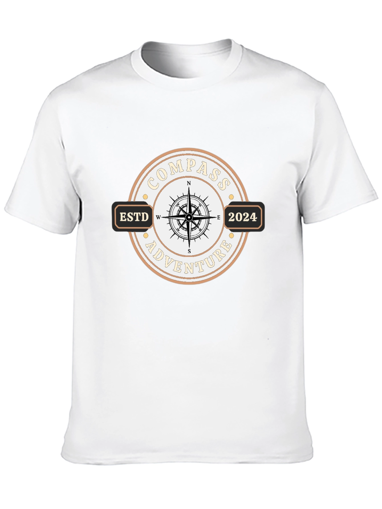 Compass Adventure Est. 2024 Graphic T-Shirt