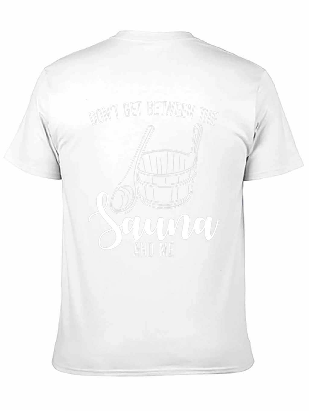 Sauna Lovers Black Graphic T-Shirt