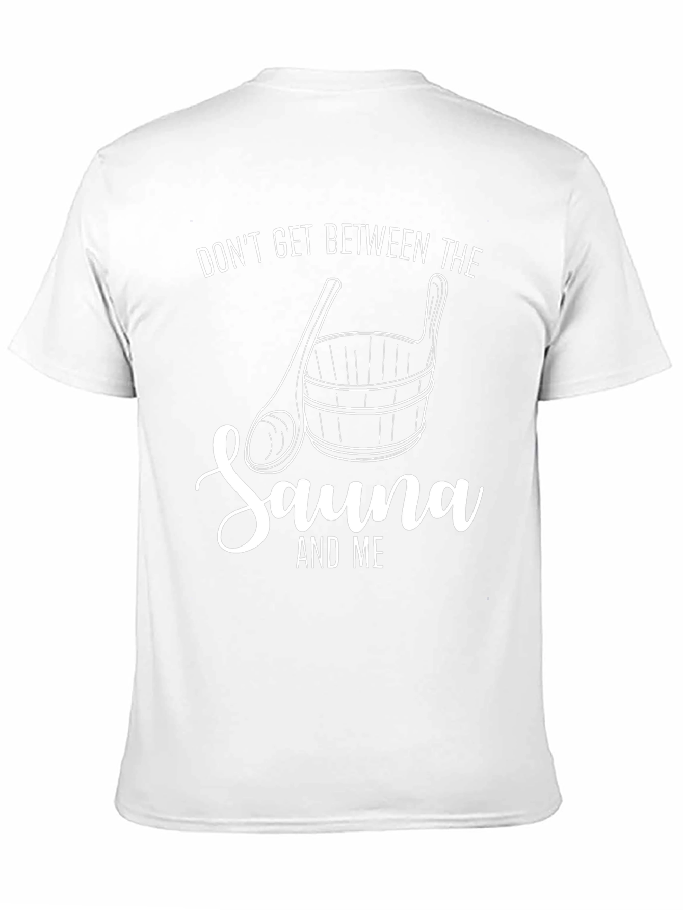 Sauna Lovers Black Graphic T-Shirt
