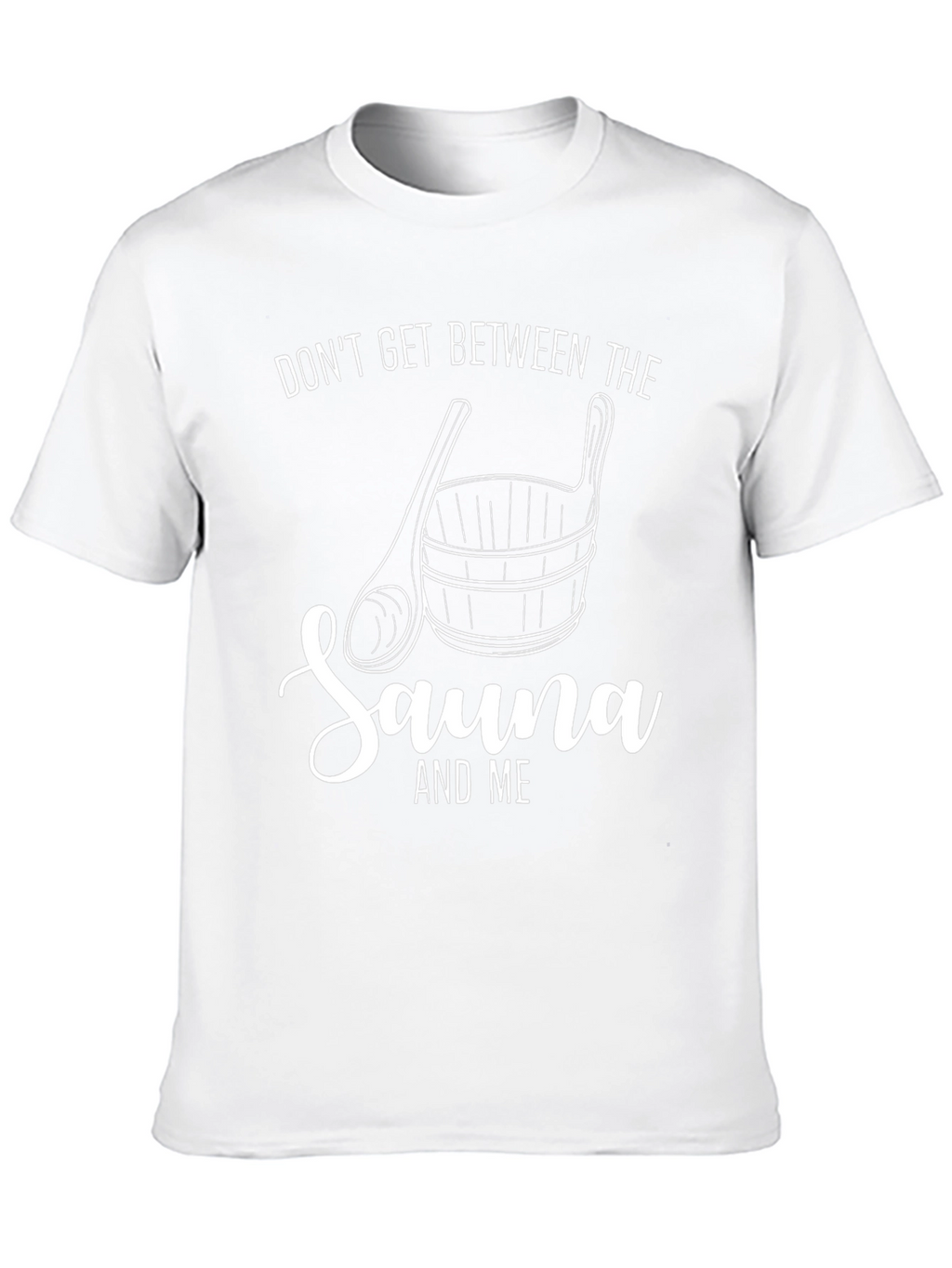 Sauna Lovers Black Graphic T-Shirt