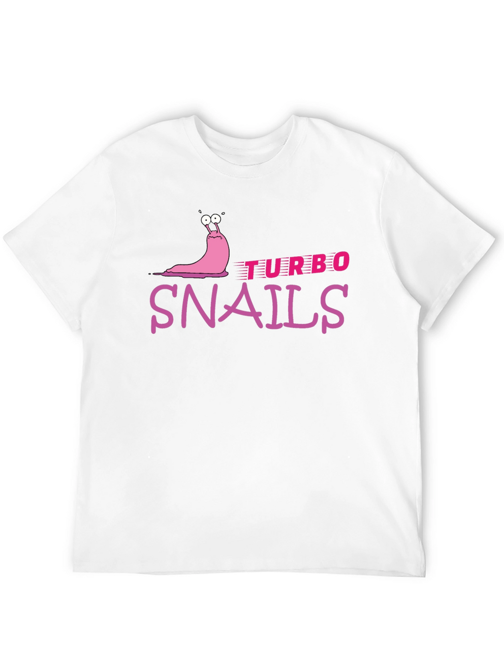Turbo Snails Graphic Tee - Funny Cartoon Snail Shirt