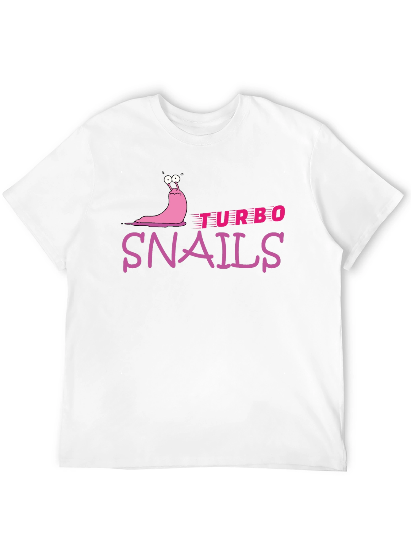 Turbo Snails Graphic Tee - Funny Cartoon Snail Shirt