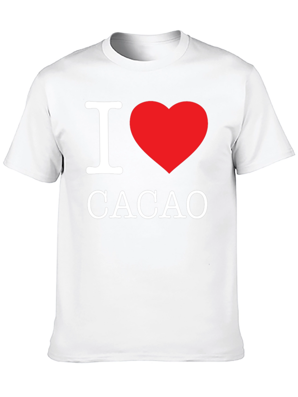 I Heart Cacao - Graphic Print T-Shirt
