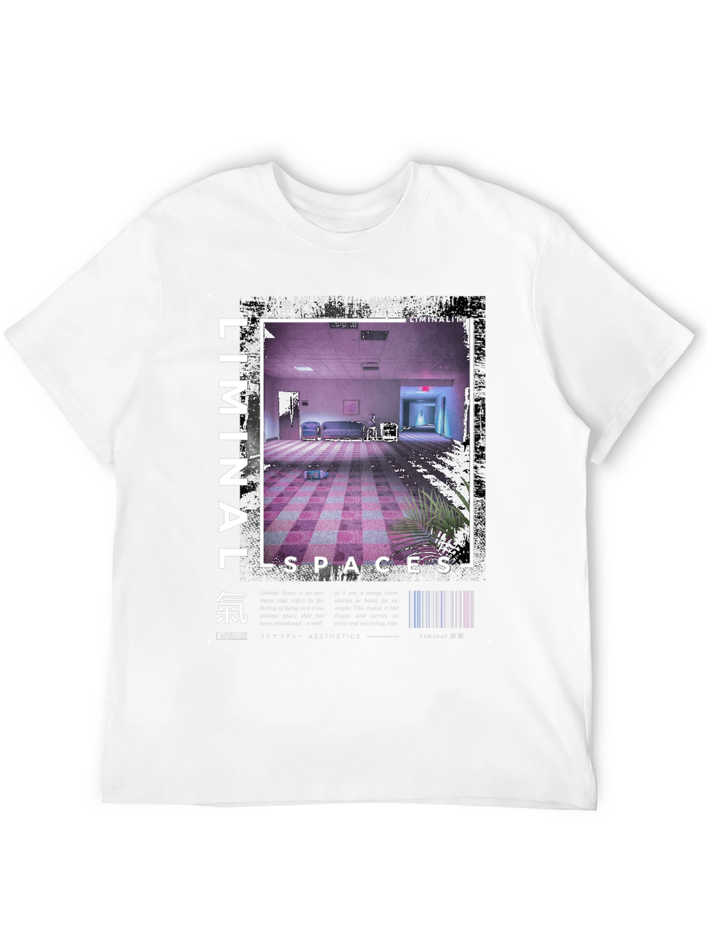 Liminal Spaces Graphic Tee - Unisex Black T-Shirt