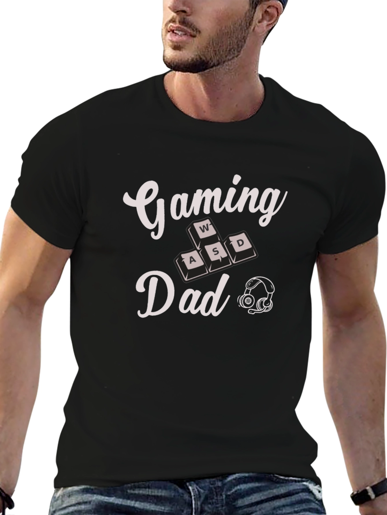 Gaming Dad Black T-Shirt