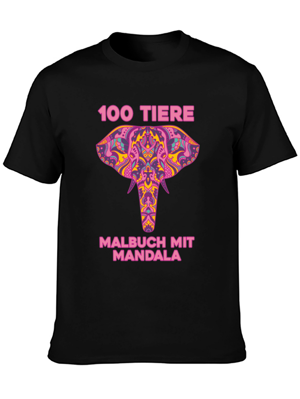 Elephant Mandala Graphic Tee