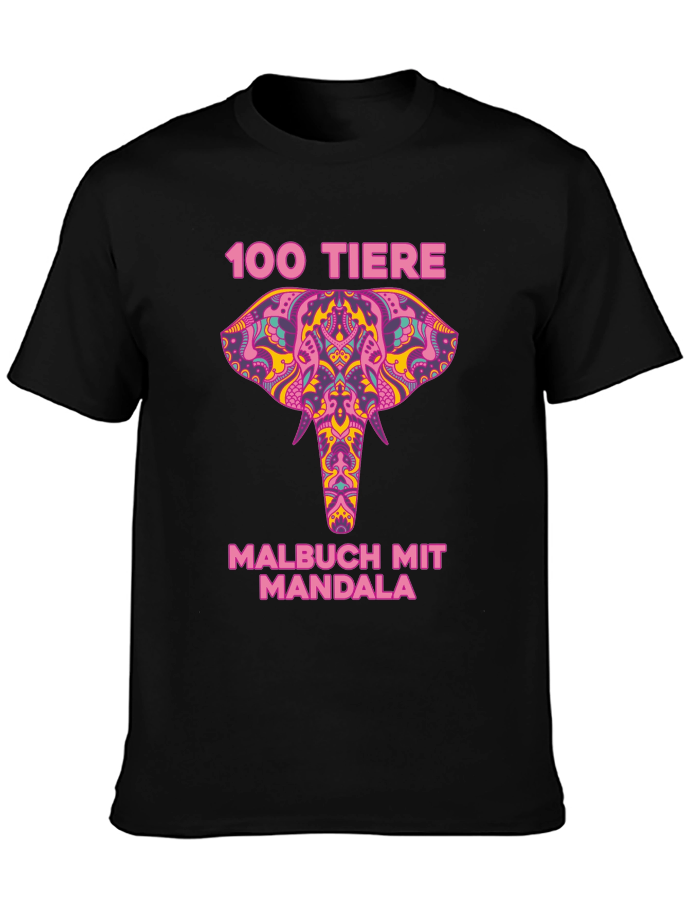 Elephant Mandala Graphic Tee