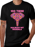 Elephant Mandala Graphic Tee