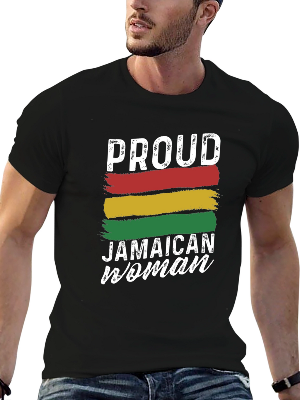 Proud Jamaican Woman T-Shirt