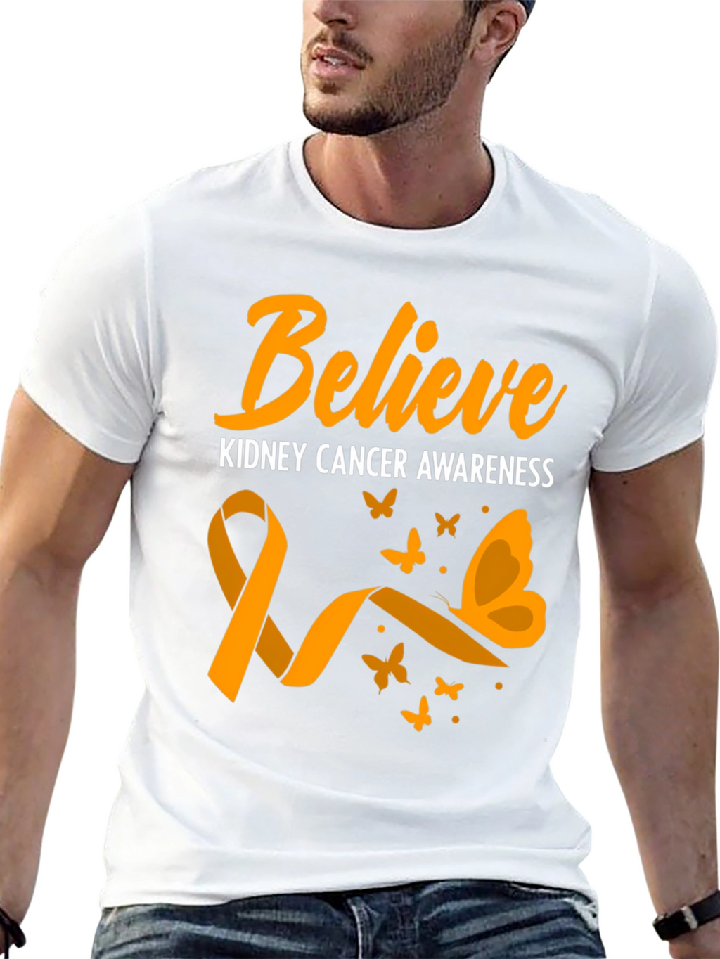 Believe Kidney Cancer Awareness T-Shirt