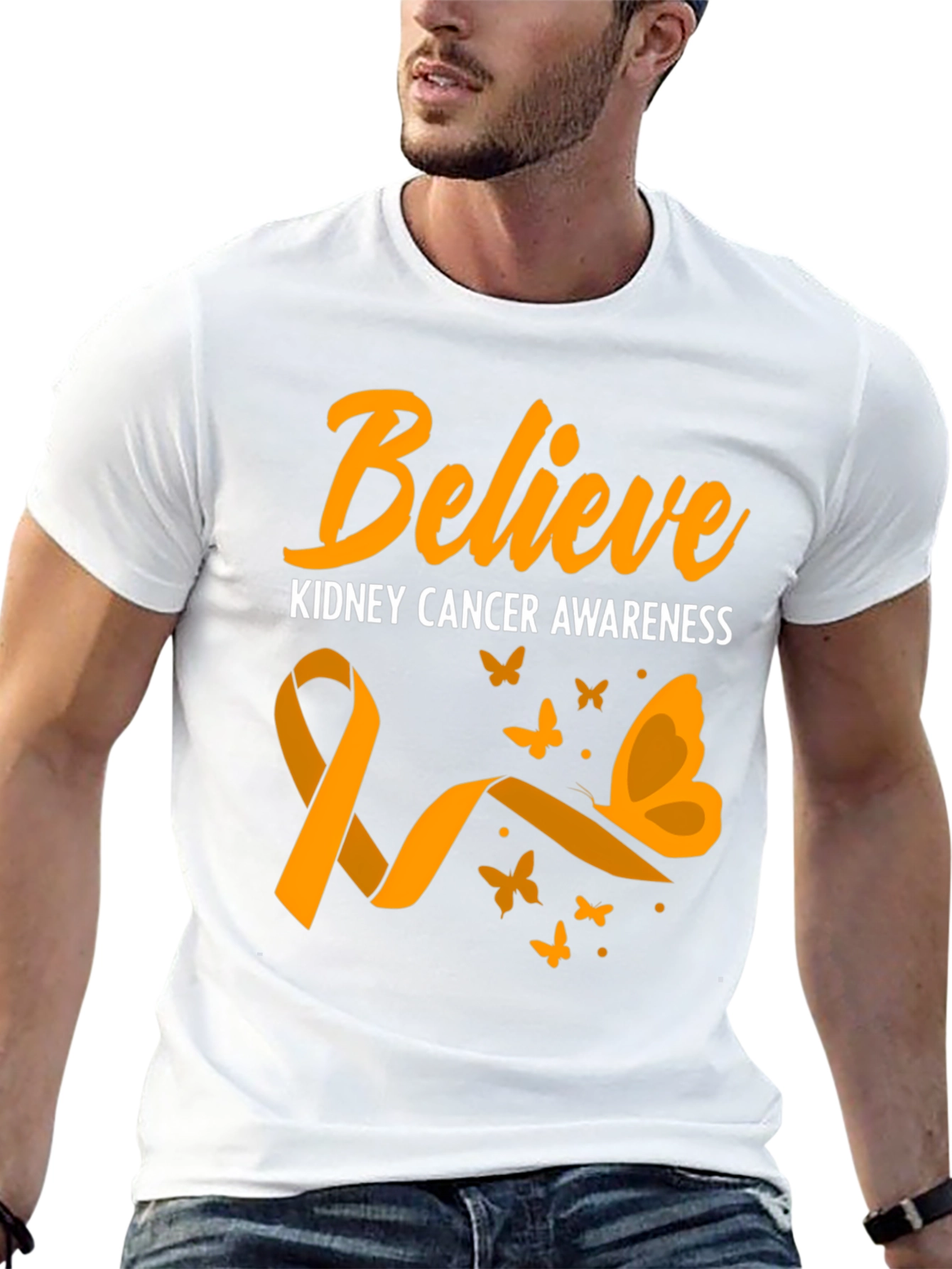 Believe Kidney Cancer Awareness T-Shirt