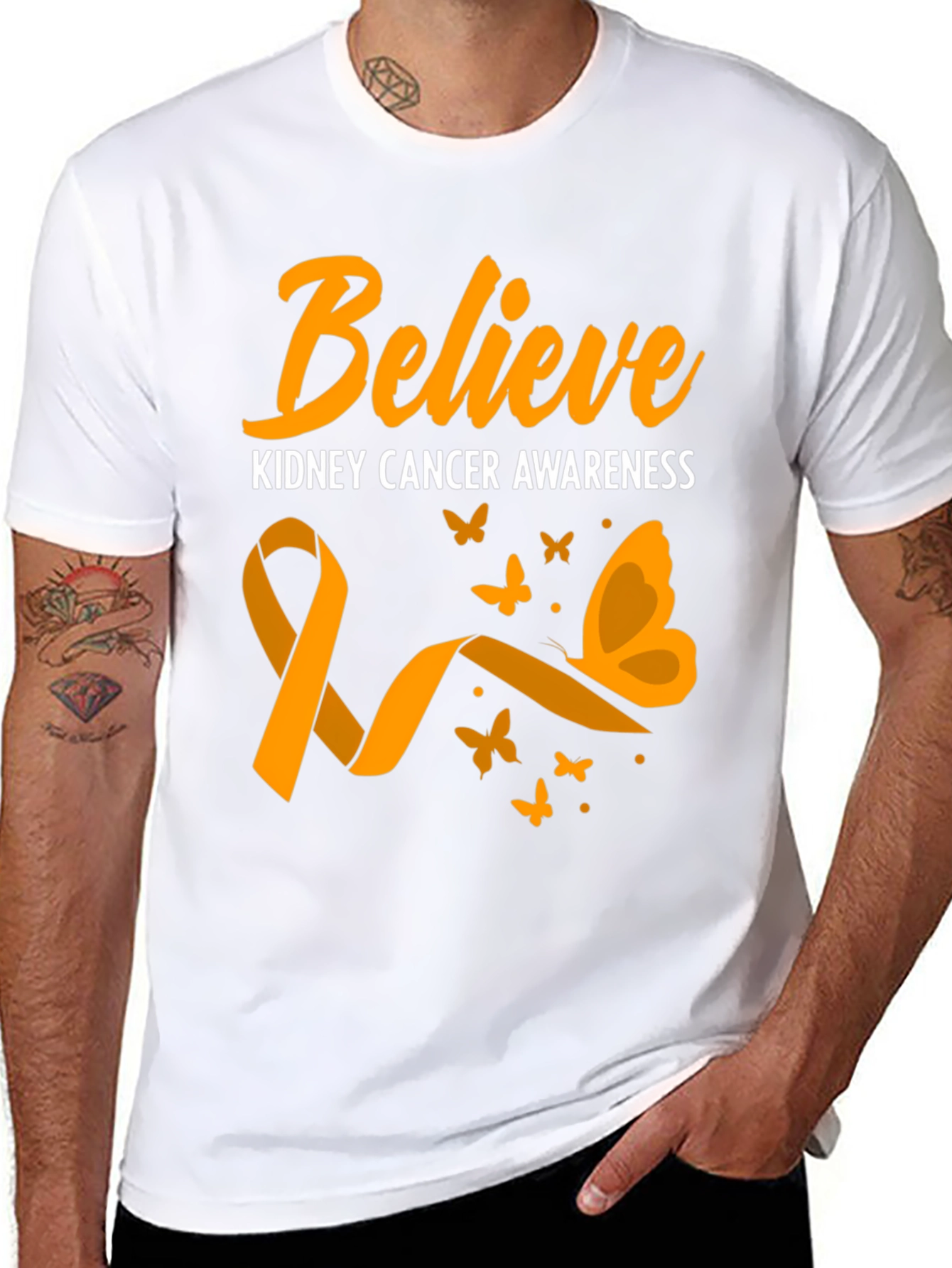 Believe Kidney Cancer Awareness T-Shirt