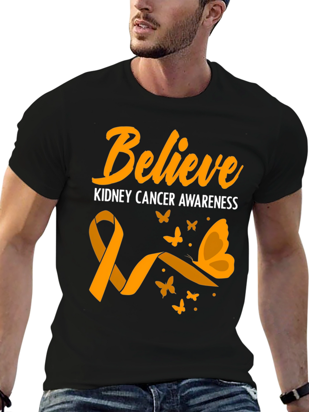 Believe Kidney Cancer Awareness T-Shirt