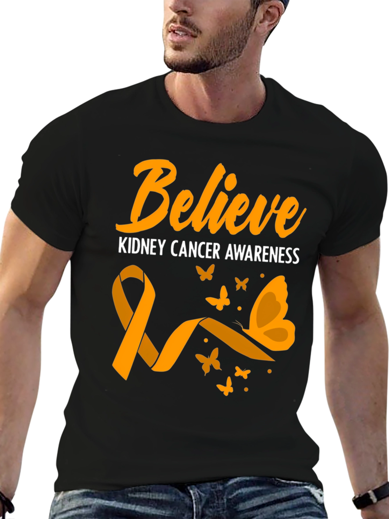 Believe Kidney Cancer Awareness T-Shirt
