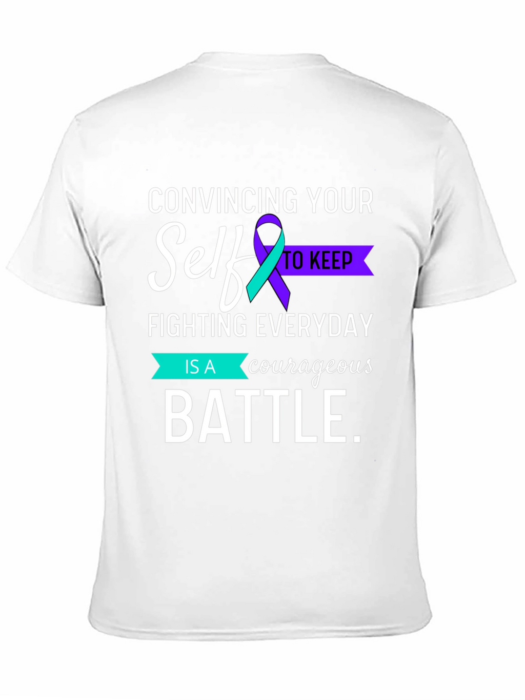 Courageous Battle Awareness T-Shirt