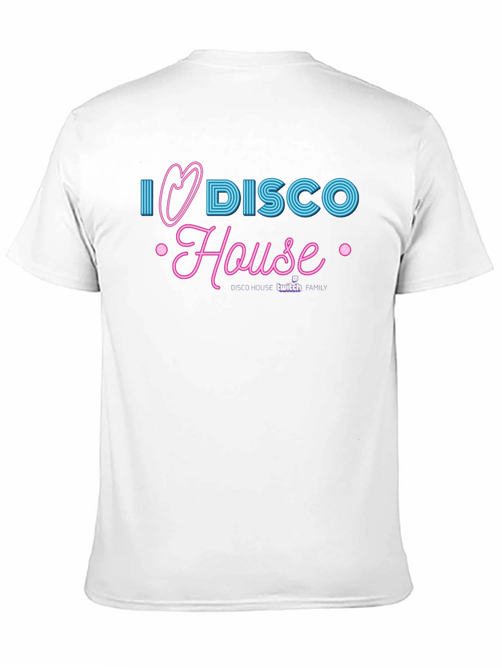 I Heart Disco House Black T-Shirt