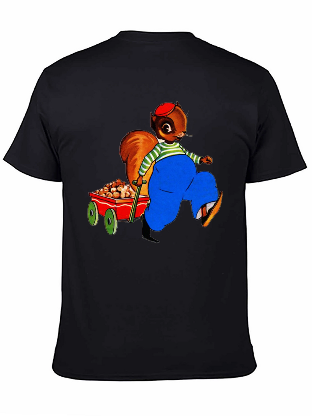 Squirrel Nut Wagon Graphic T-Shirt