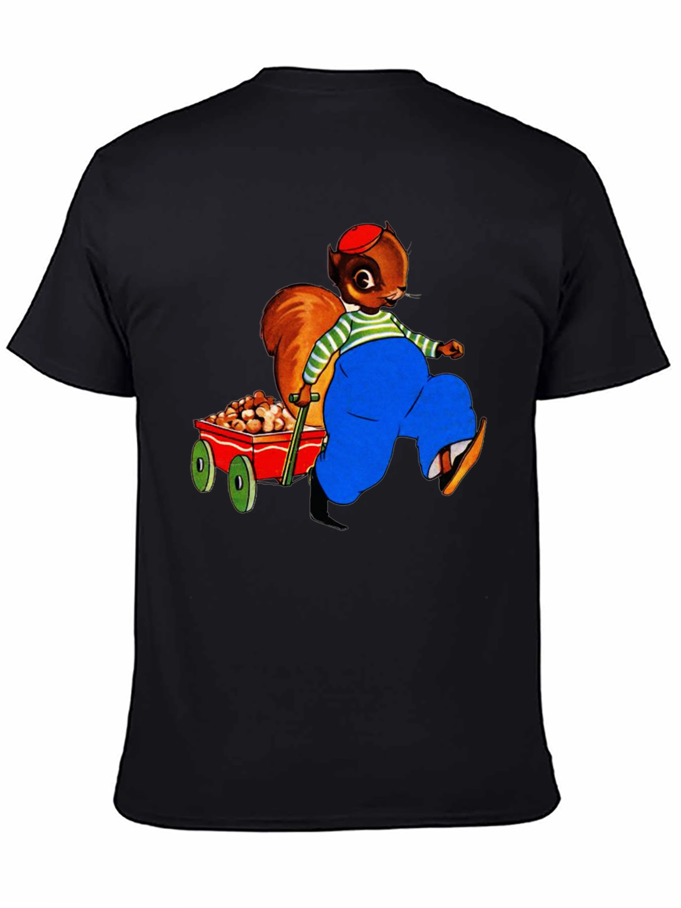 Squirrel Nut Wagon Graphic T-Shirt