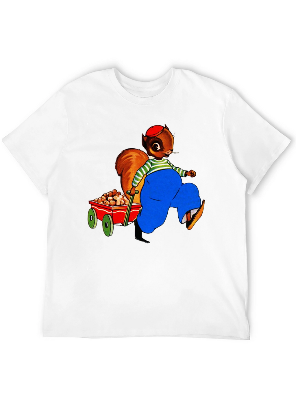 Squirrel Nut Wagon Graphic T-Shirt