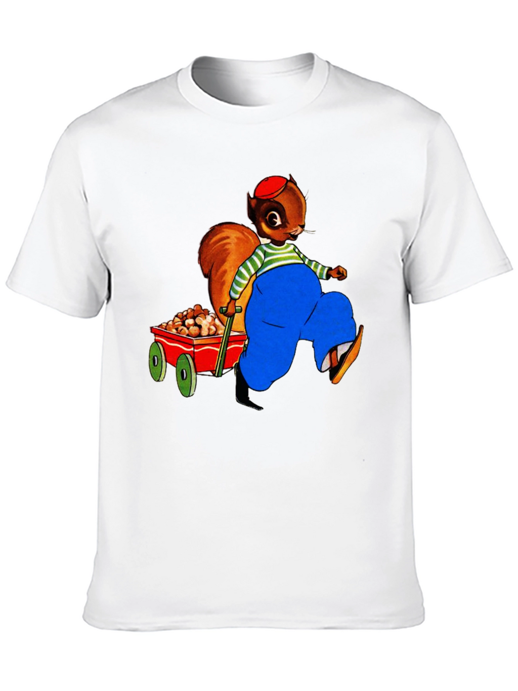 Squirrel Nut Wagon Graphic T-Shirt