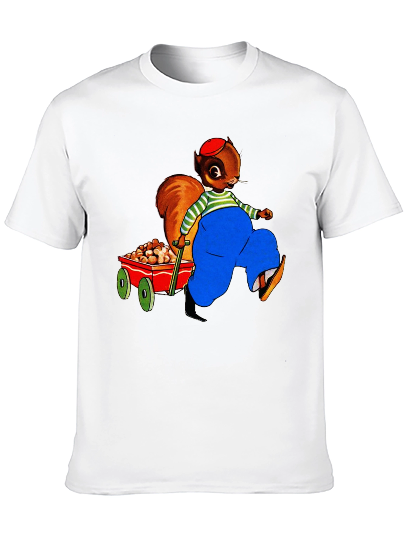 Squirrel Nut Wagon Graphic T-Shirt