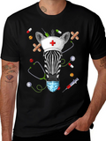 Zebra Nurse Novelty T-Shirt