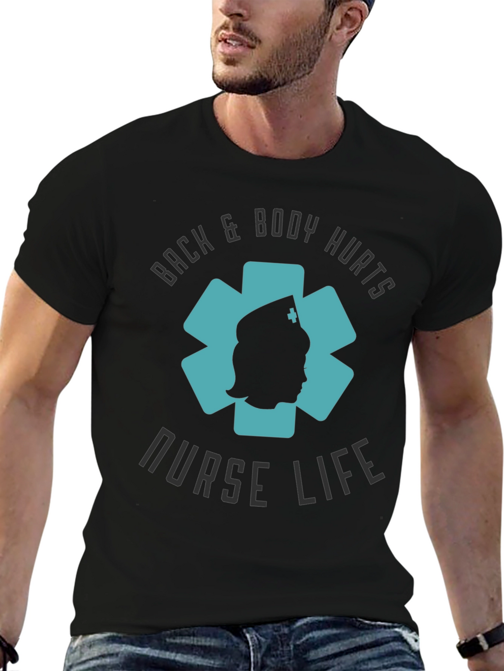 Nurse Life Tee - Back & Body Hurts