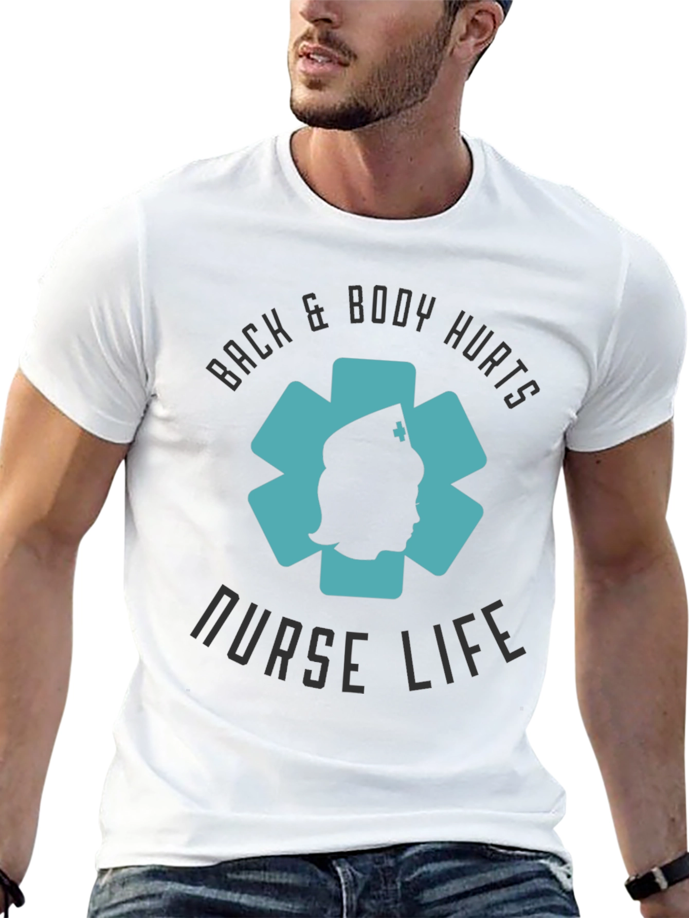 Nurse Life Tee - Back & Body Hurts