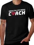 Health & Fitness Coach Graphic T-Shirt