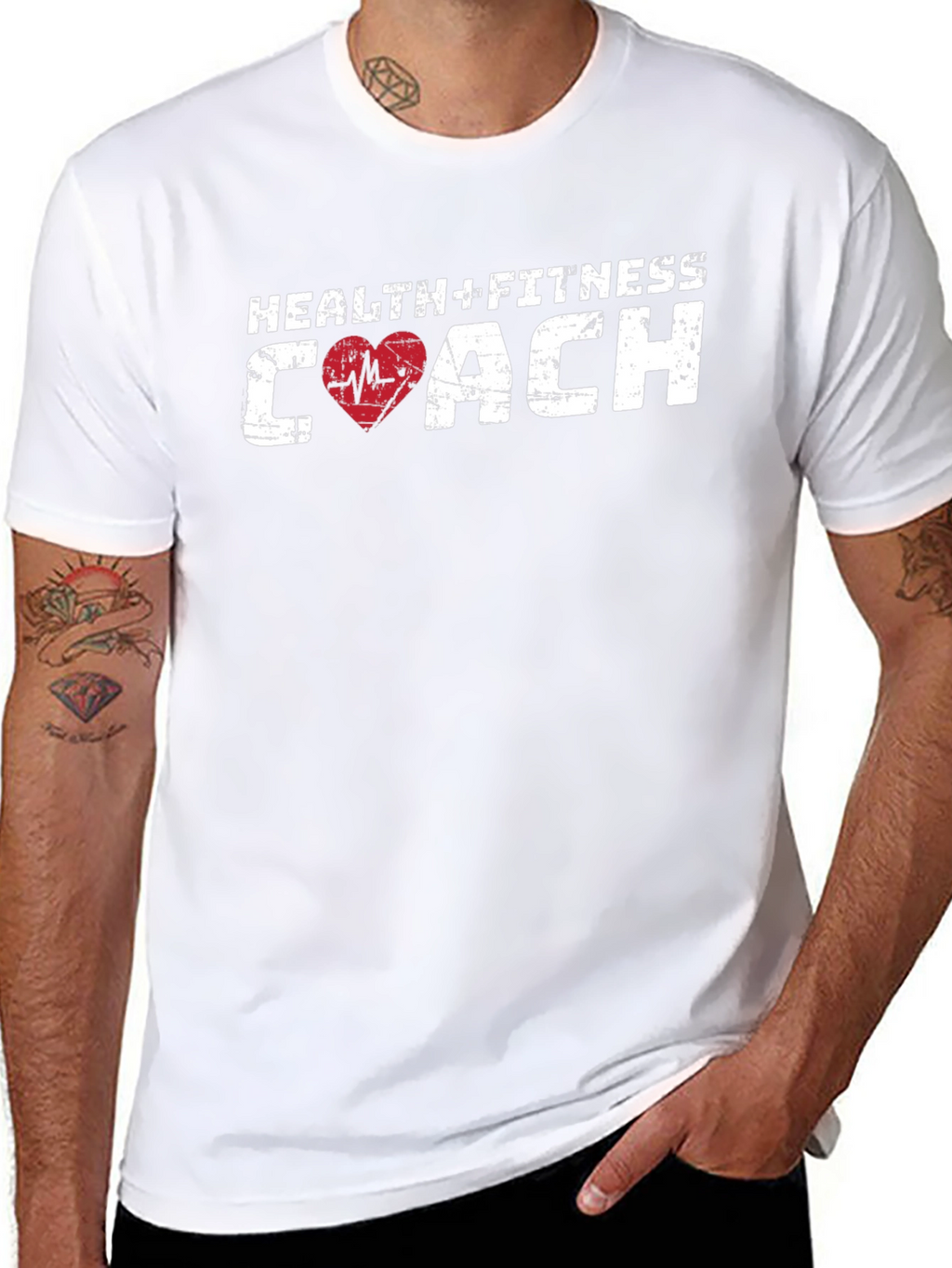 Health & Fitness Coach Graphic T-Shirt
