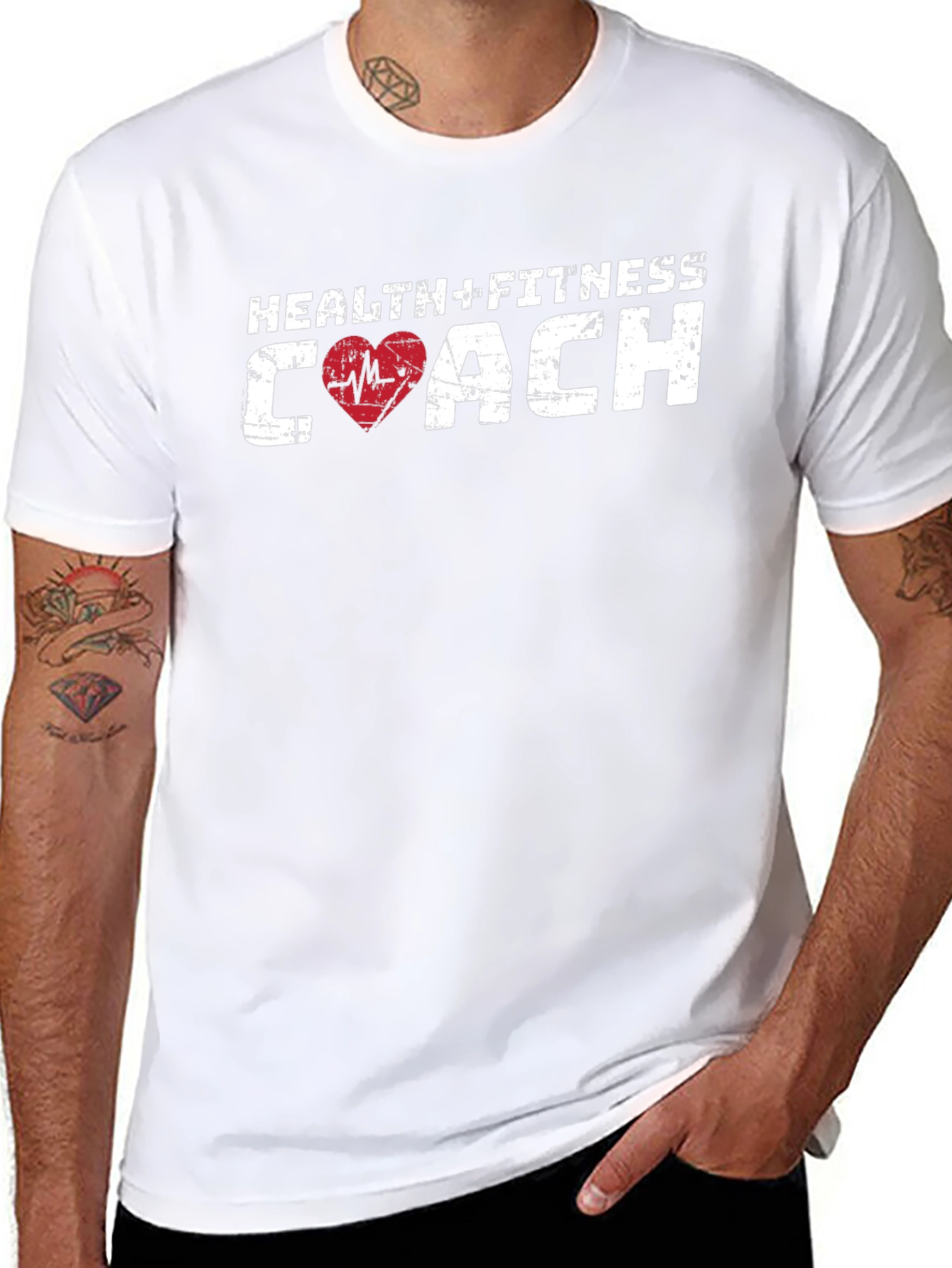 Health & Fitness Coach Graphic T-Shirt