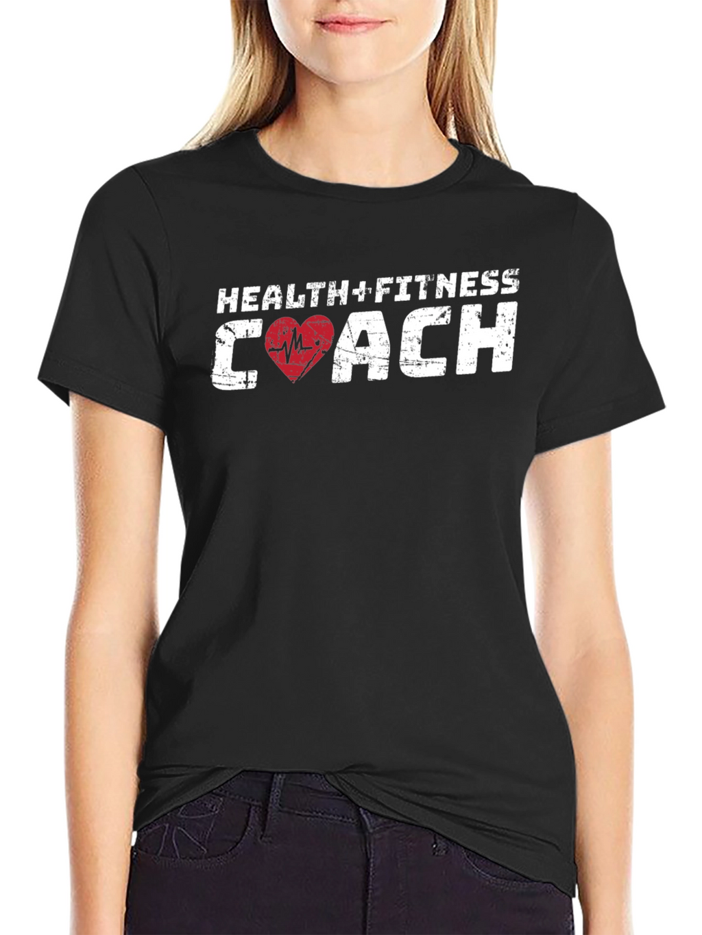 Health & Fitness Coach Graphic T-Shirt