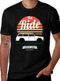 The Ride Since 1980 Old School Black T-Shirt