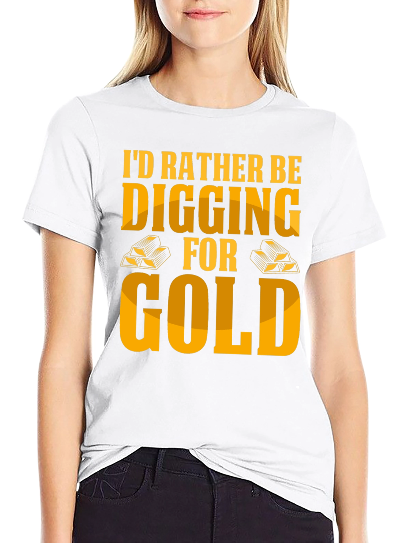 Digging for Gold Graphic Tee